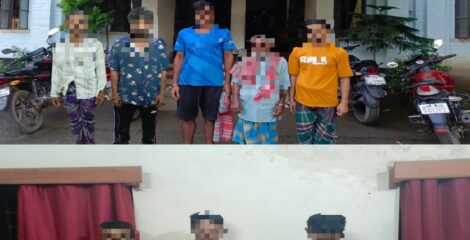 কোতোয়ালি থানার বিশেষ অভিযানে আটক-৮