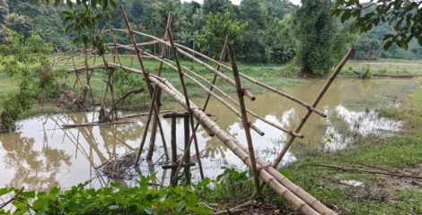 রাঙামাটির নানিয়ারচরে একটি সেতু অভাবে ১৫০ পরিবার চরম দুর্ভোগে!