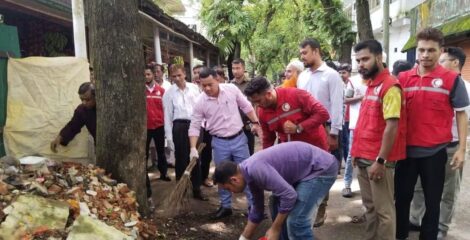 ঈদগাঁওয়ে ডেঙ্গু প্রতিরোধে প্রশাসনের পরিচ্ছন্নতা অভিযান