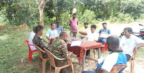 জমির মালিকানা নিয়ে বিরোধ,তদন্ত শেষ না হওয়া পর্যন্ত দখলে নিষেধাজ্ঞা
