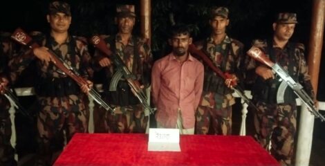 লংগদুতে কুখ্যাত মাদক ব্যবসায়ি আটক
