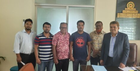 রাবিপ্রবি’র কর্তৃপক্ষের সাথে সিএনজি সমিতি নেতৃবৃন্দের মতবিনিময়