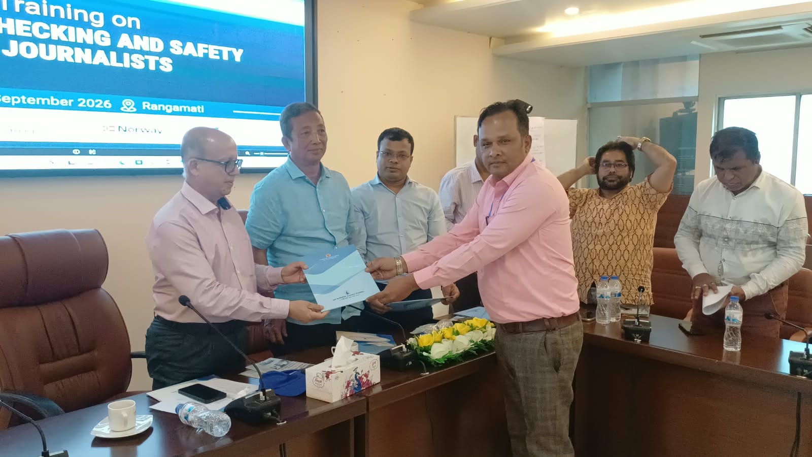 রাঙামাটিতে সাংবাদিকদের ৩ দিনব্যাপী প্রশিক্ষণ সম্পন্ন