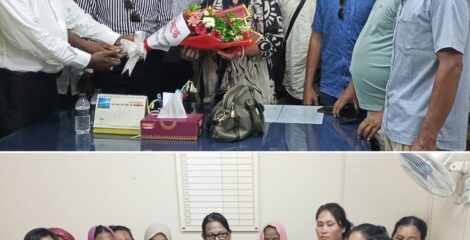 জেলা পরিষদ সদস্য নন্দিতা দাশের সঙ্গে সৌজন্য সাক্ষাৎ উপজেলা যুবদল ও মহিলা দলের নেতৃবৃন্দের