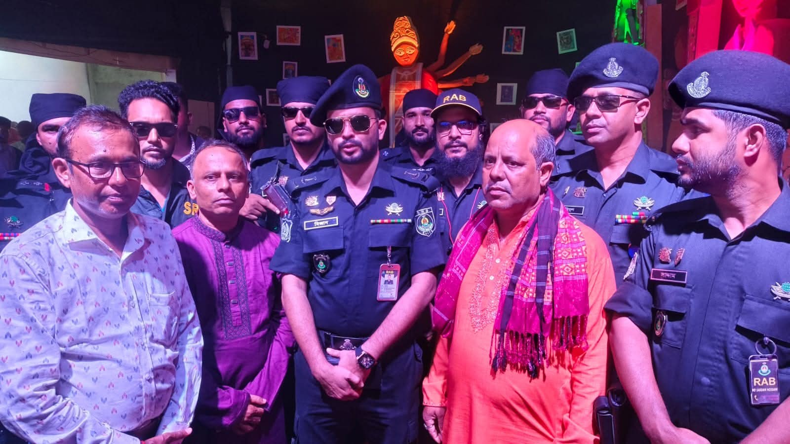 শান্তি সম্প্রীতির শারদীয় দুর্গাৎসবে পাশে আছি আমরা—স্কোয়াড্রন লীডার মোঃ মিজানুর রহমান