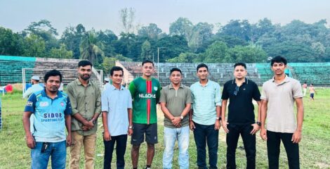 বান্দরবান ক্রীড়া সংস্থার সদস্য সচিবের সঙ্গে হিল রানার্স কমিটির সৌজন্য সাক্ষাৎ