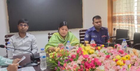 বাঘাইছড়িতে শারদীয় দুর্গাপূজা উপলক্ষে ইউএনওর প্রস্তুতিমূলক সভা
