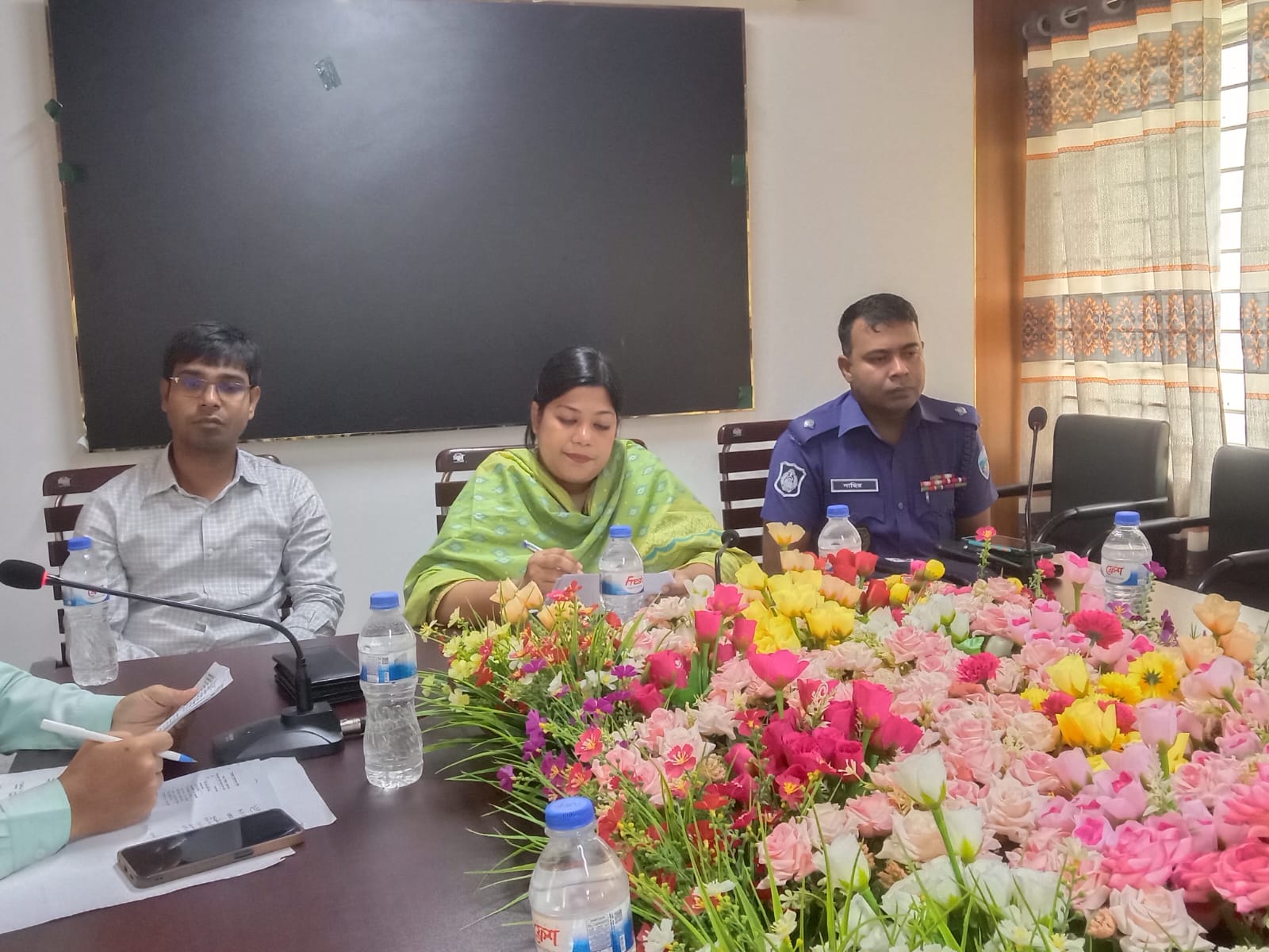 বাঘাইছড়িতে শারদীয় দুর্গাপূজা উপলক্ষে ইউএনওর প্রস্তুতিমূলক সভা