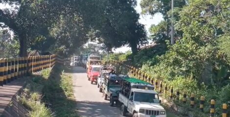 জেলা প্রশাসনের নির্দেশে সাজেক থেকে ফিরে গেলেন পর্যটকরা