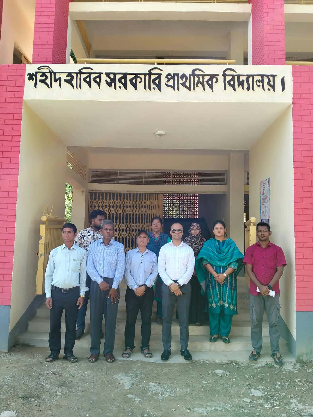 বিলাইছড়িতে শহীদ হাবিব সরকারি প্রাথমিক বিদ্যালয় পরিদর্শনে ইউএনও অভি দাশ