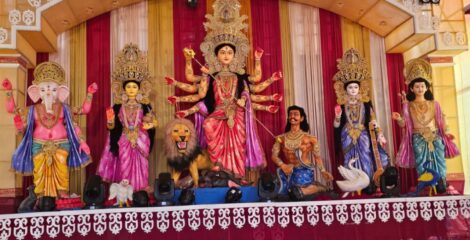 নানান আয়োজনের মধ্য দিয়ে বান্দরবানে শারদীয় দুর্গাপূজার উৎসব শুরু