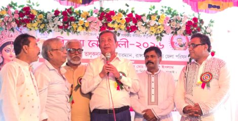 প্রতিমা বিসর্জনে মধ্য দিয়ে শেষ হলো দুর্গাপূজার আনুষ্ঠানিকতা